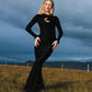 The Twisted Top in Black