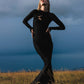 The Twisted Top in Black