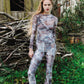 The Trousers with Slit in Desert Haze