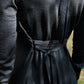 The Tie-Knit Dress - Black