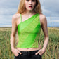 The Lily Top in Green