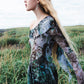 The Flowy Top in Dark Forest