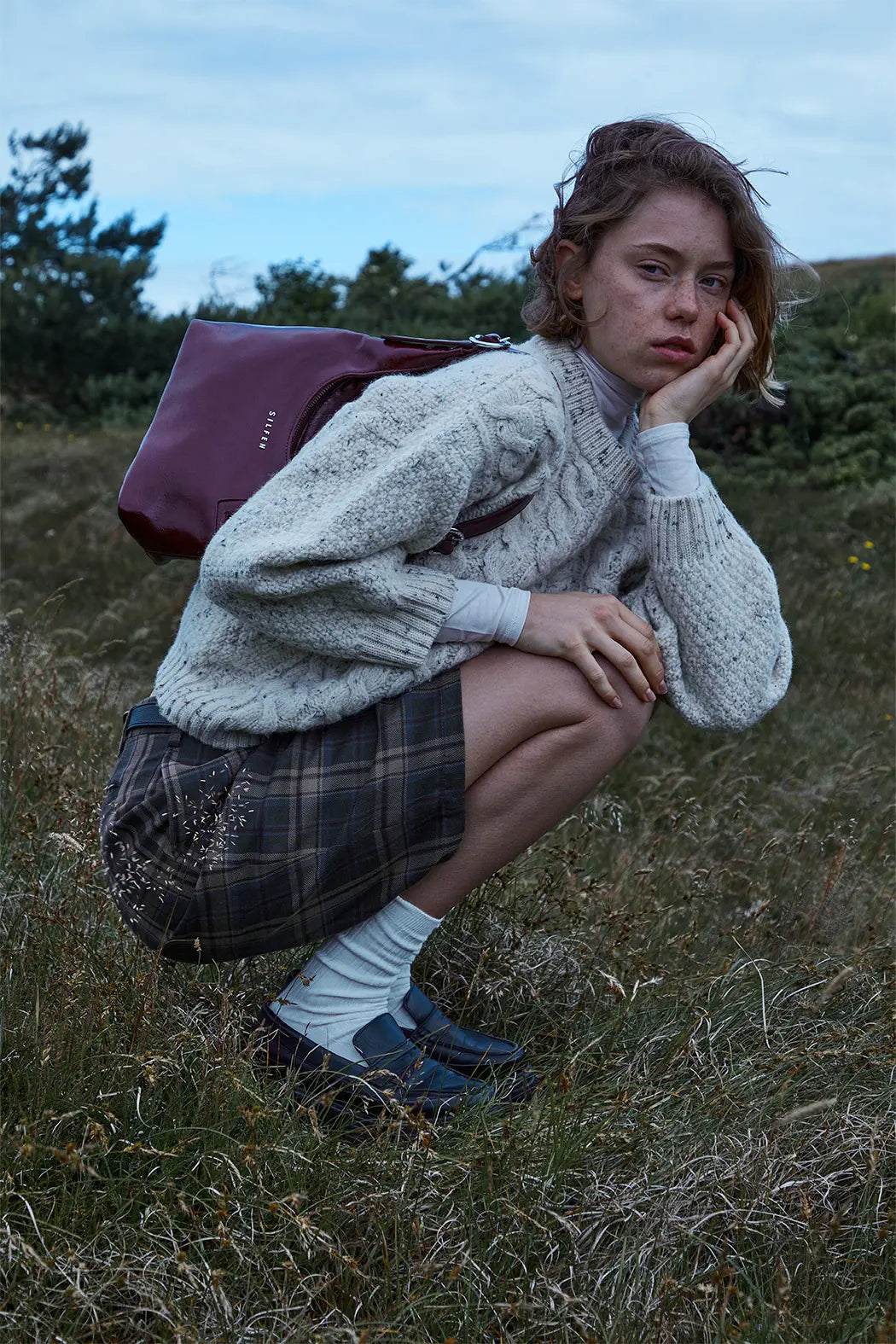 Lotta Shoulder Bag - Cabernet