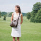 Ellie Crossbody - Brown Cracked