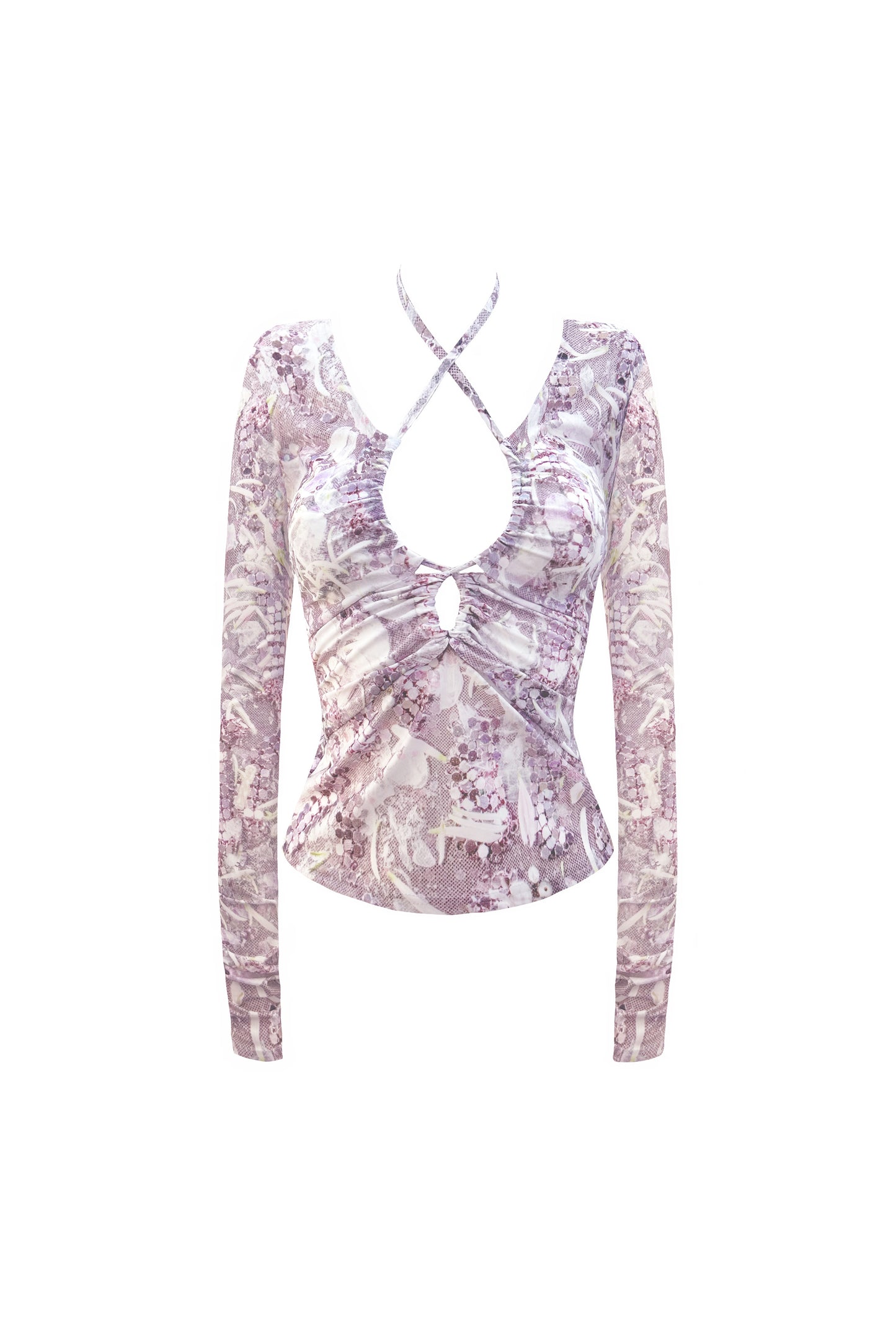 The Knot Top in Pink Seashell