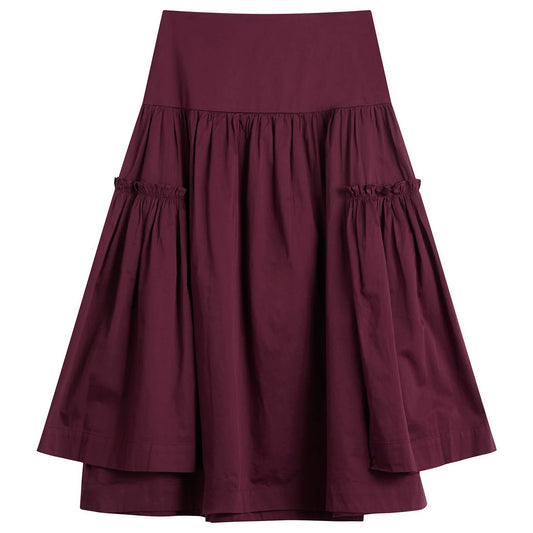 Berta Midi Skirt - Fig