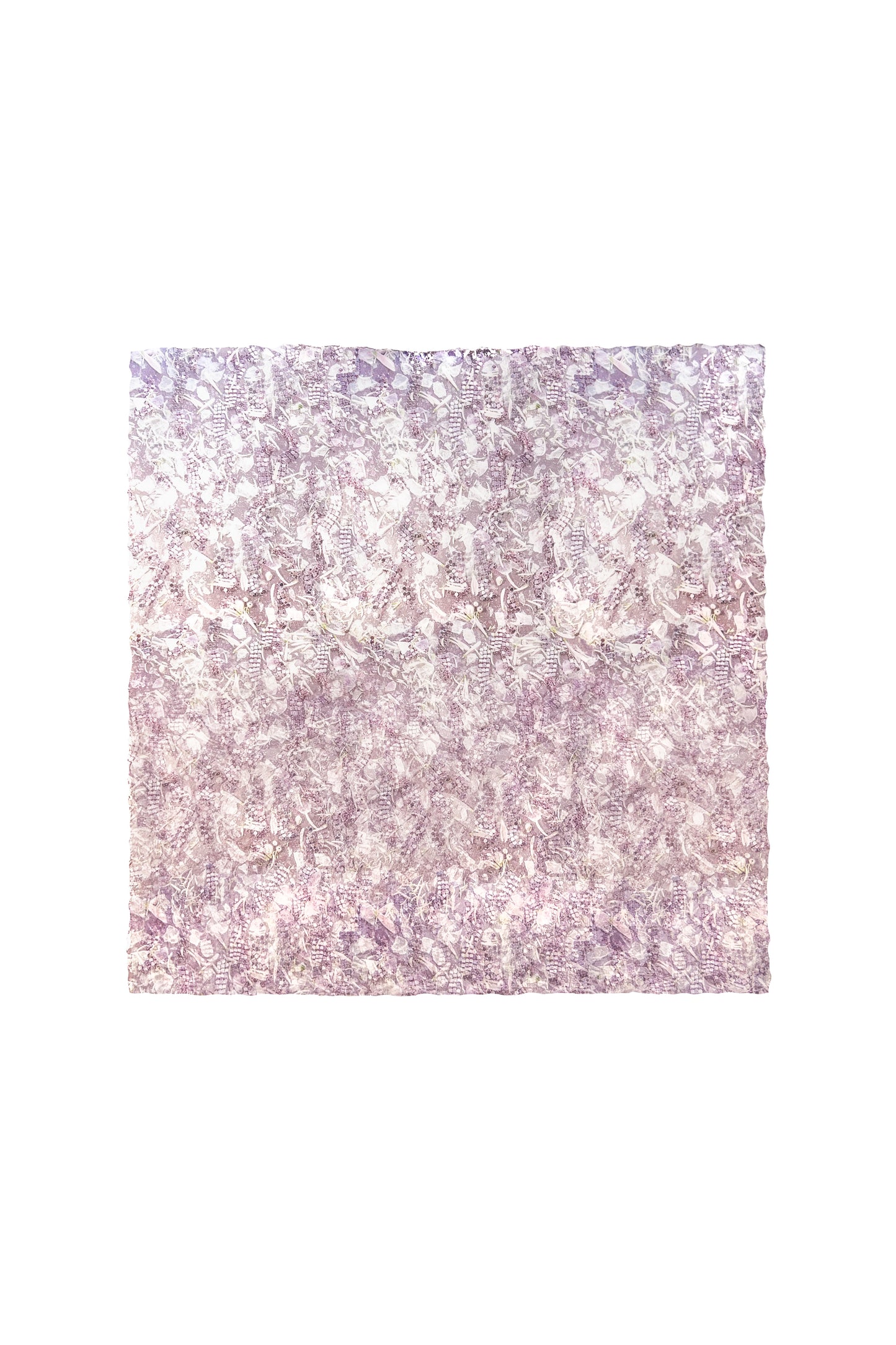 Pink Seashell Mesh Scarf