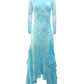 The Butterfly Dress in Blue Lace