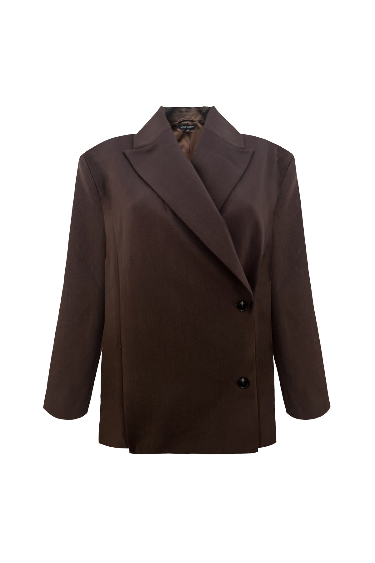 The Tied Blazer in Brown