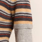 Clara Double Sleeve Merino Wool Jumper - Stripe