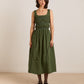 Cynthia Midi Dress Olive
