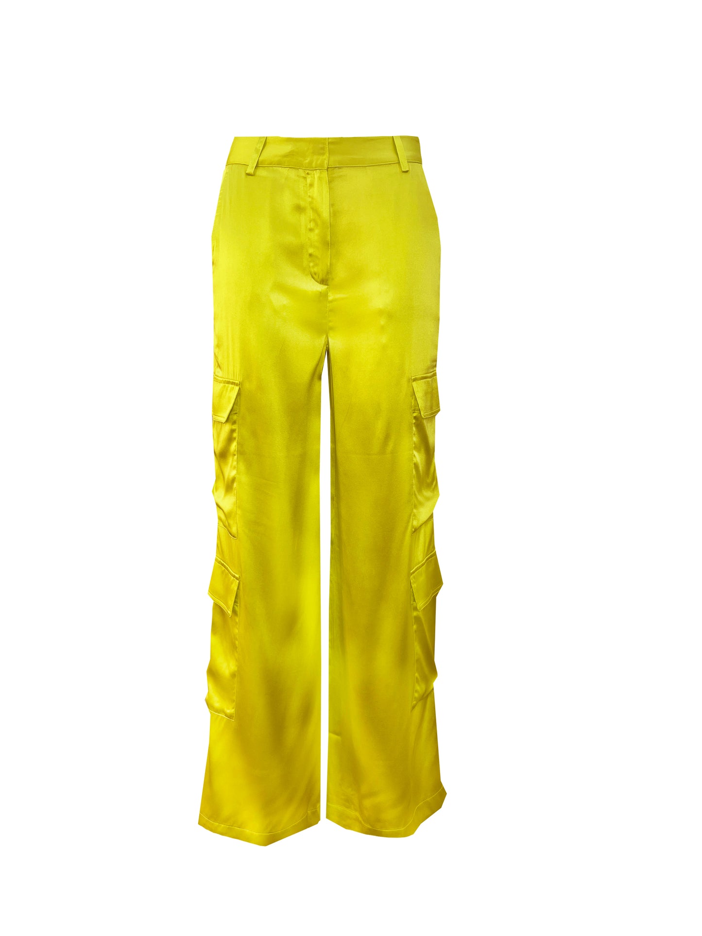 The Cargo Trousers in Lime green