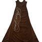 Embroidered Blend Stretch Slip Dress