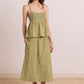 Dinah Cami Basil Stripe