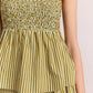 Dinah Cami Basil Stripe