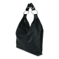 Stevie Shoulder Bag - Black Leather