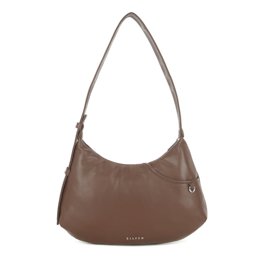 Debbie Shoulder Bag - Cocoa Brown