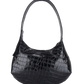 Debbie Shoulder Leather Bag Black