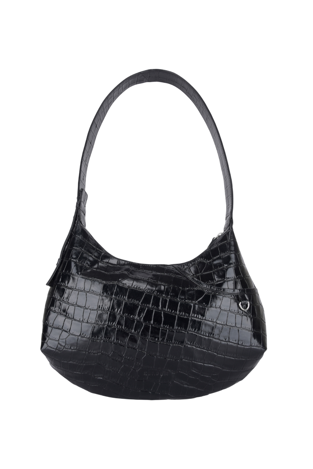 Debbie Shoulder Leather Bag Black