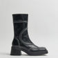 Malene Black Ankle Boots