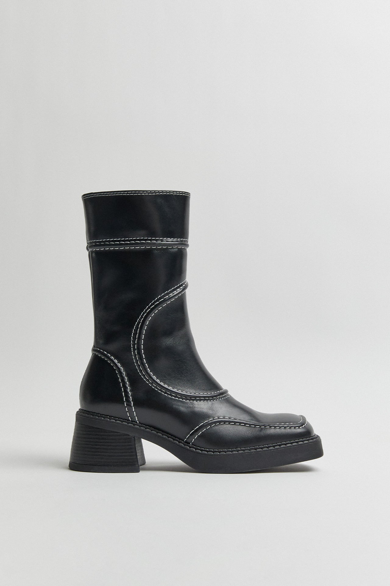 Malene Black Ankle Boots