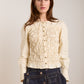 Elliana Smocked Cardi - Butter