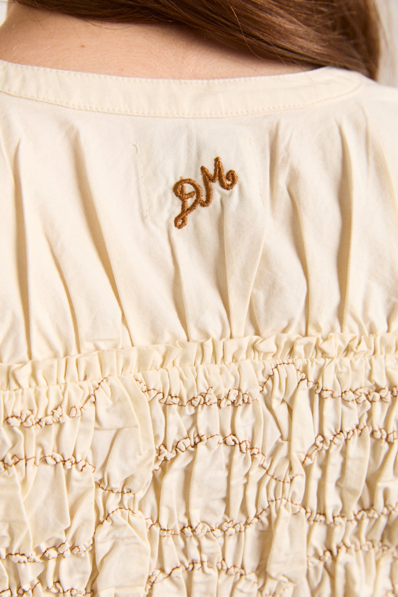 Elliana Smocked Cardi - Butter