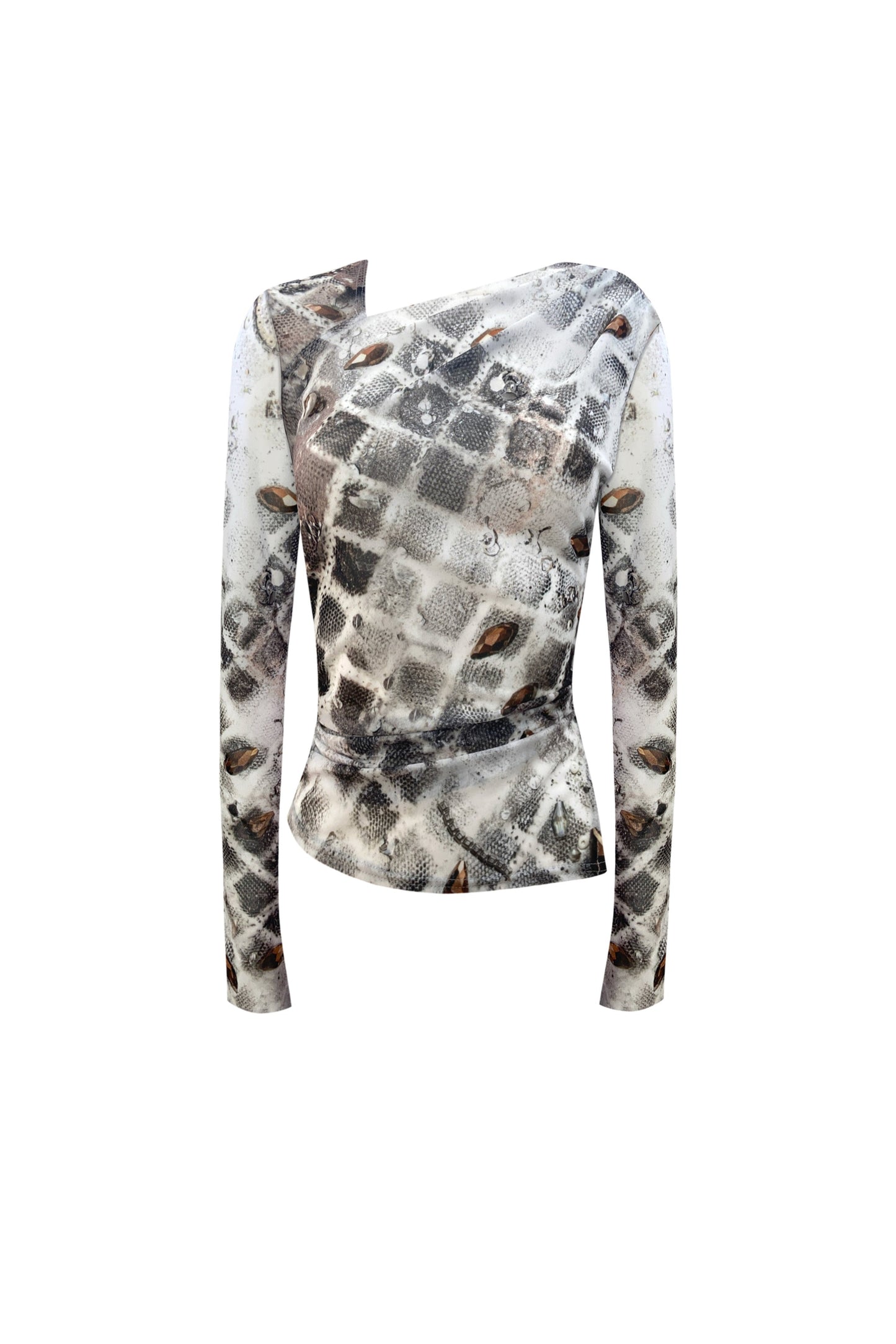 The Element Top in Checkered