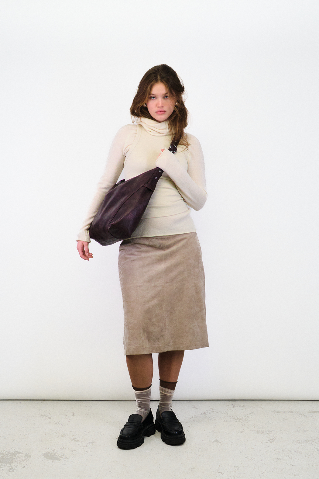 Ellie Crossbody Bag - Plum