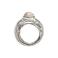 Fruto Agua Ring Silver White