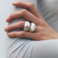 Fruto Agua Ring Silver White