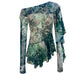 The Flowy Top in Dark Forest
