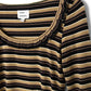 Gem Top - Chestnut Stripe