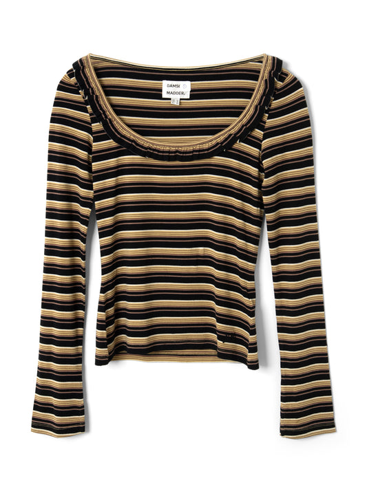 Gem Top - Chestnut Stripe
