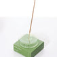 Dimple Incense Holder - Green