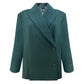 The Tied Blazer in Green