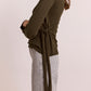 Hannie Sheer Tie Jumper Khaki