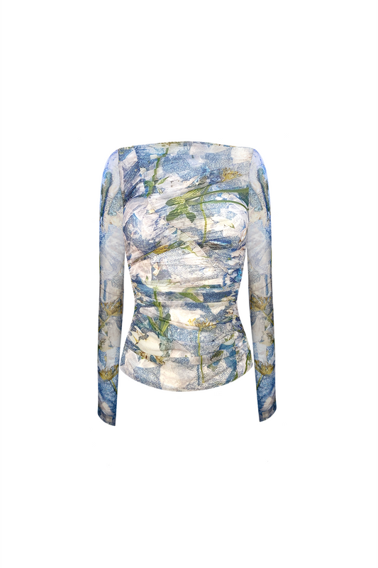 The Wave Top in Seashore