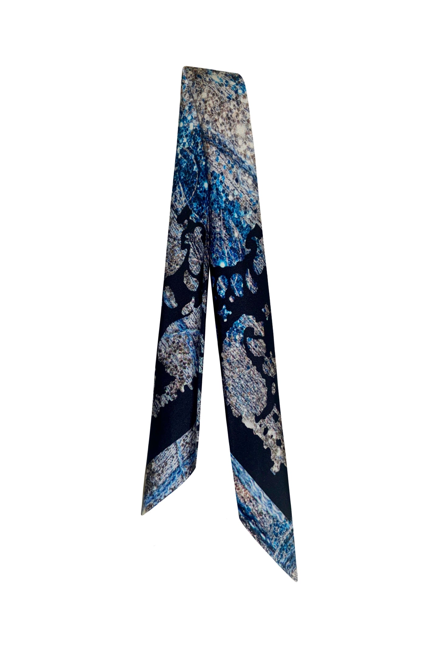 Lunar Sparkle Silk Scarf 53 x 53 cm