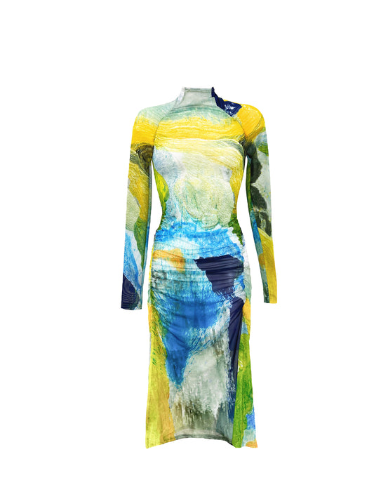 The Cher Dress in Waterfall