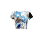 The Baby tee in Blue Painting