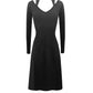 The Tie-Knit Dress - Black