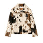 Traci Jacket - Cow Print