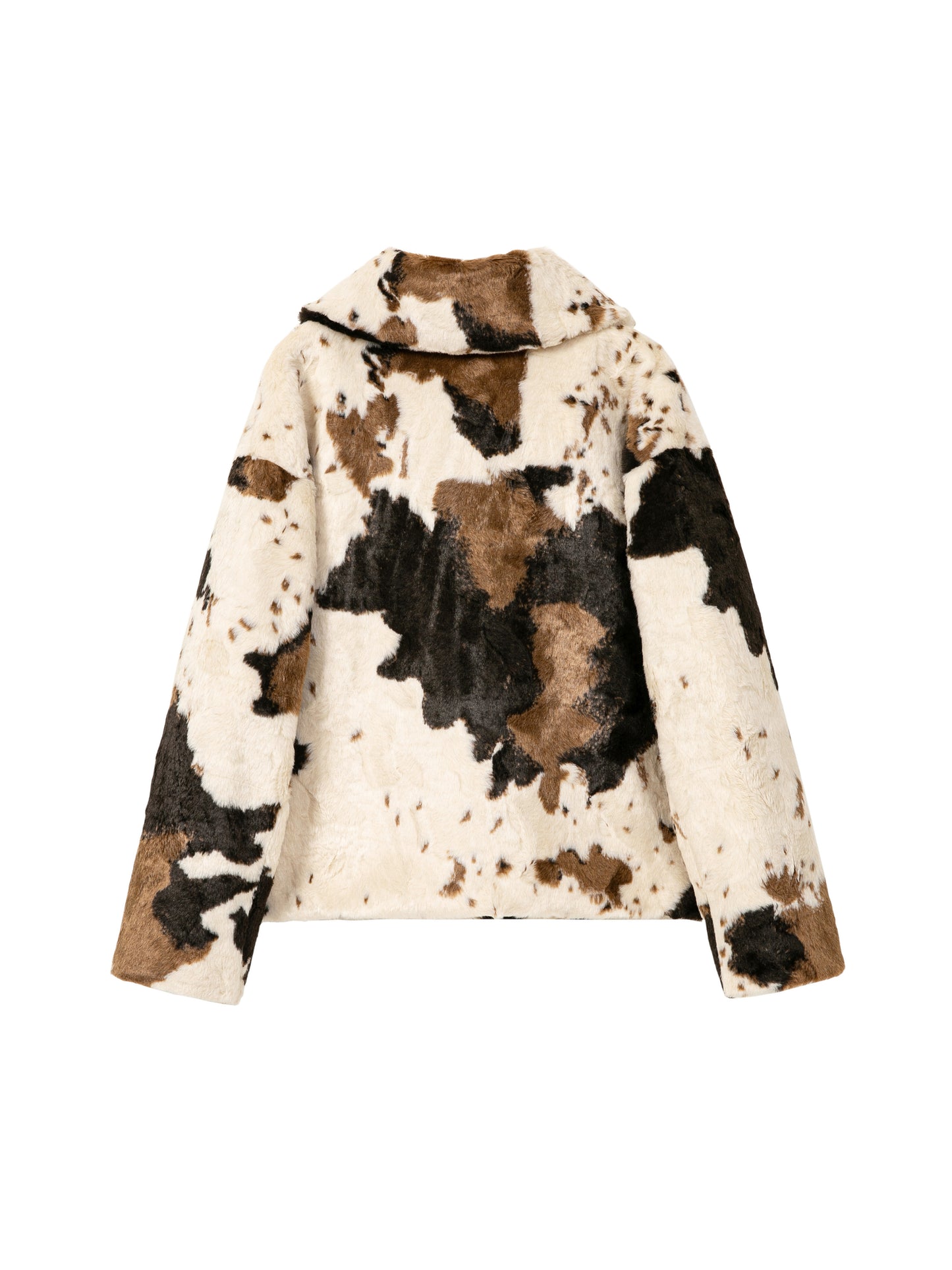 Traci Jacket - Cow Print