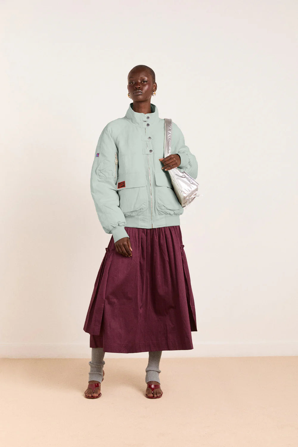 Berta Midi Skirt - Fig