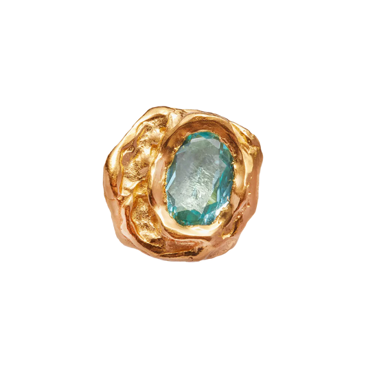 Lago Ring Gold Blue