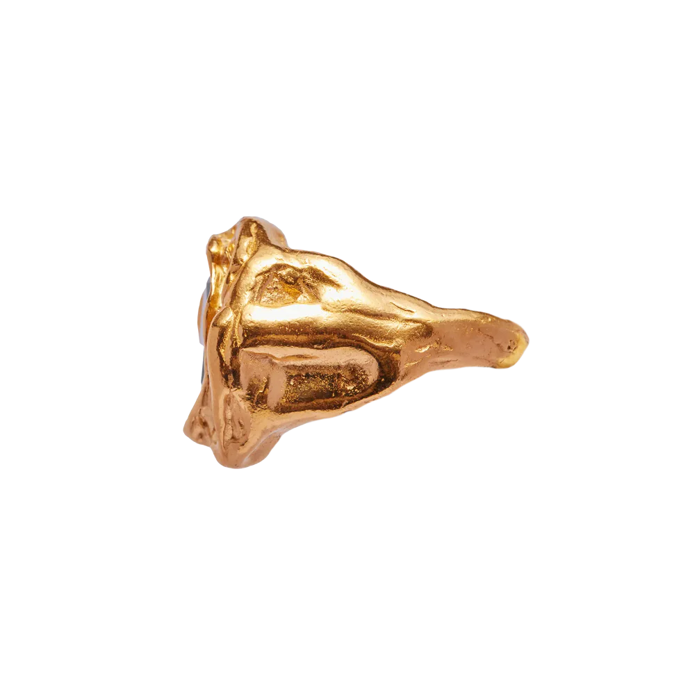 Lago Ring Gold Blue