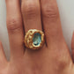 Lago Ring Gold Blue