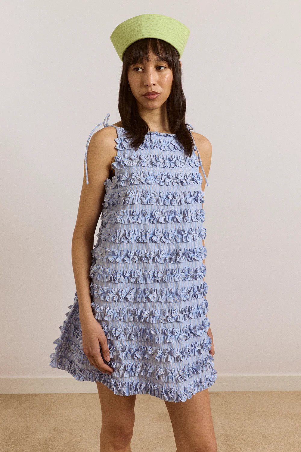 Leili Ruffle Mini Dress