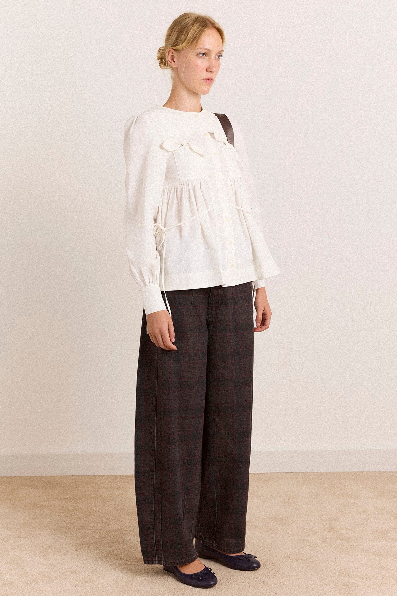 Lettie Bow Detail Blouse
